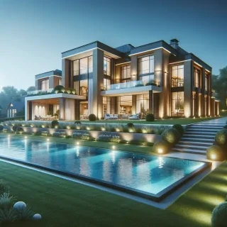 Give me bloxburg mantion, with swimming pool